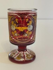 German Ruby Stained To Clear