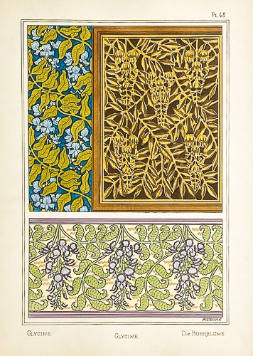Original 1896 art nouveau - original,