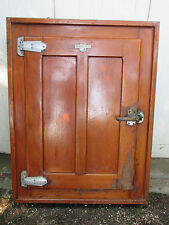  PORTE DE CHAMBRE FROIDE FRIGO EN CHENE AVEC SON CADRE LOFT DESIGN INDUSTRIEL