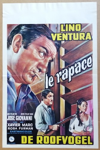 Rapace lino ventura affiche - rapace,