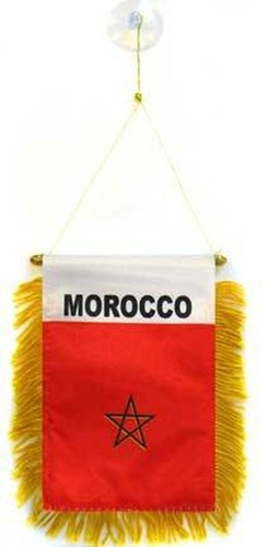Fanion maroc 15x10cm - fanion,