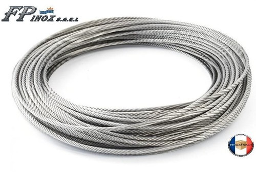Câble inox trés souple - inox, a4