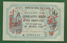 BILLET MATIERE OCRPI  -31