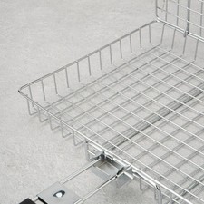 Pince Barbecue Grill Pliable en Acier Inoxydable pour Poisson Poulet Viande et M