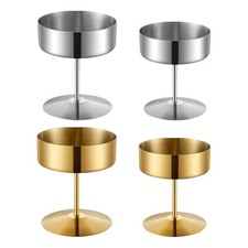 Coupe à dessert en acier