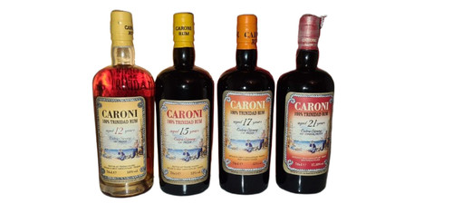 Lot rhum caroni 17 - 12,