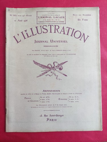 Journal illustration 3832 - journal, n°3832