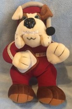 Nascar plush bulldog crew - nascar,