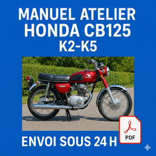 Manuel atelier honda cb125 - atelier,