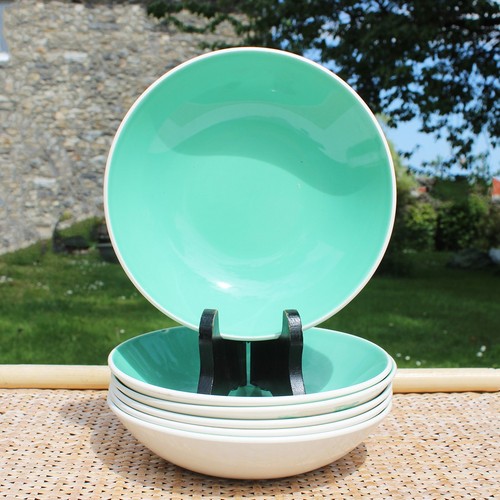 Lot assiettes calottes - de, 6
