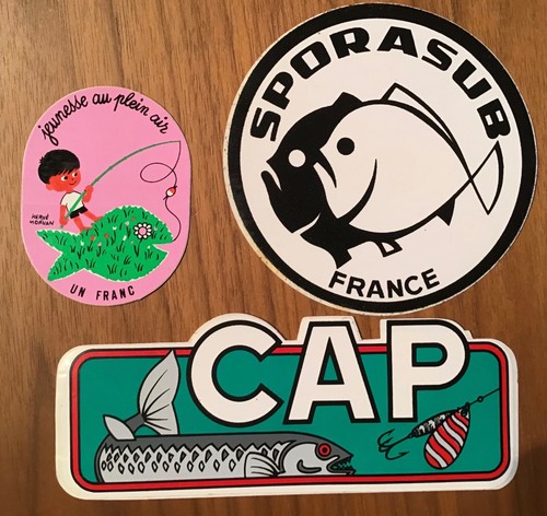 Lot autocollants - 3,