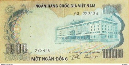 Billet banque viet nam - nam, 1000