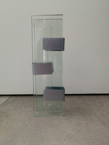 Soliflore verre vintage - soliflore,