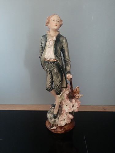 Statuette majolica minton - statuette,