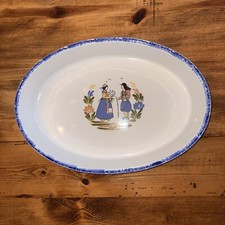 Vintage Deltis 9 x 13 Oval