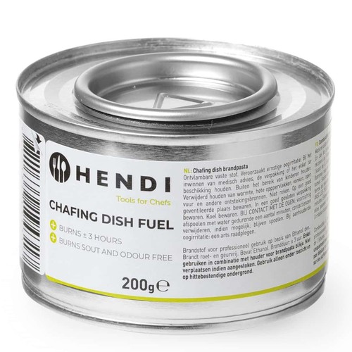 Gel combustible pour chafing - gel,