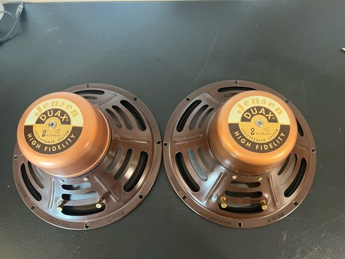 Pair vintage jensen duax - jensen, 12”