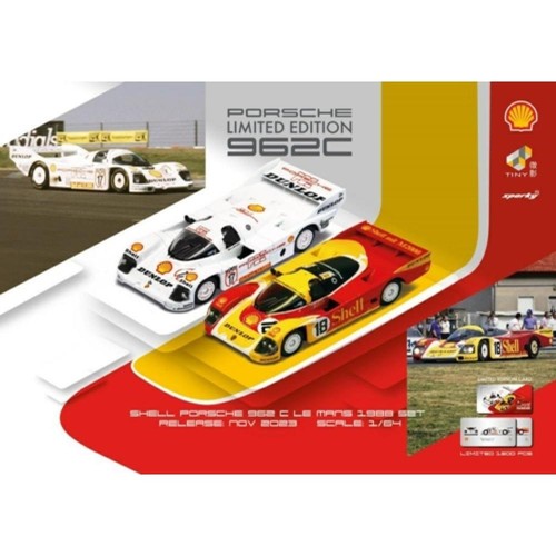 Shell porsche 962c - 962c, le