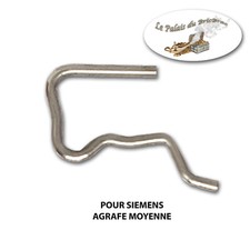 Agrafe, clip, retour de gasoil - Pour injecteur Siemens agrafe moyenne