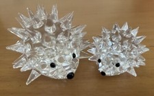 Swarovski Lot De Deux Hérissons De Collection