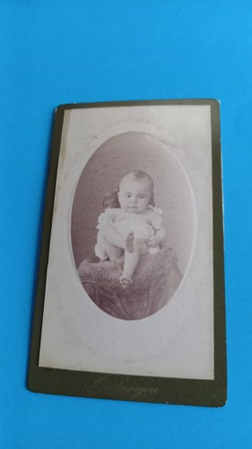 Photo cdv enfant bébé - cdv,