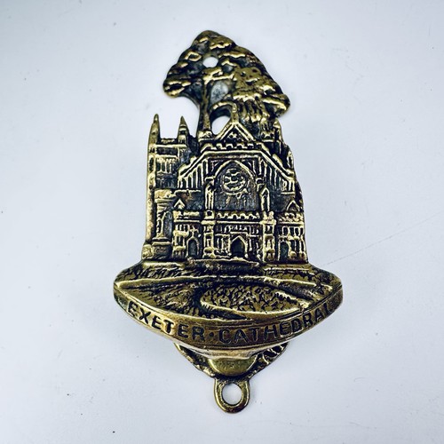 Vintage solid brass exeter - solid,