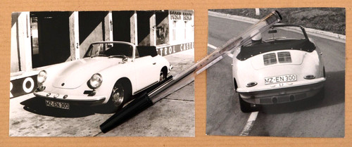1960 porsche 356 - porsche, cabriolet