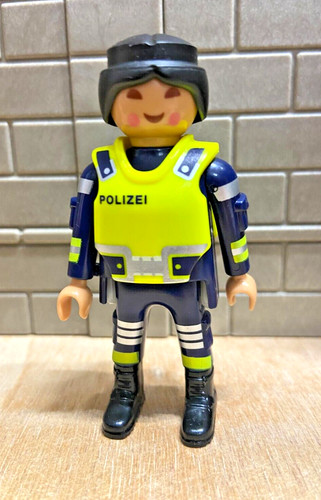 Playmobil personnage policier - personnage,