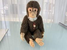Peluche Hermann singe de collection 40 cm bon état voir photos