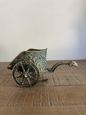 Ancien Cendrier Char Romain