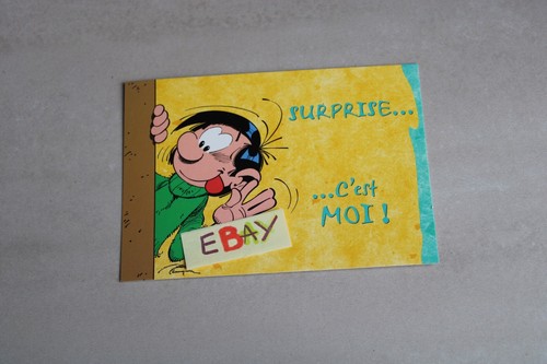 Carte postale gaston - carte, lagaffe