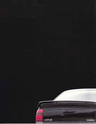 Catalogue brochure opel omega - brochure,