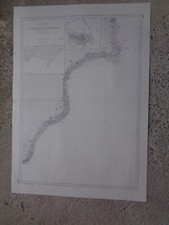 CARTE MARINE SHOM / De Crotone au cap Spartivento - Mer Ionienne - Italie  1989