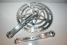 PEDALIER VELO CRANKSET STRONGLIGHT 49D 52 42 14x125 170 PEUGEOT CACHE POUSSIERE