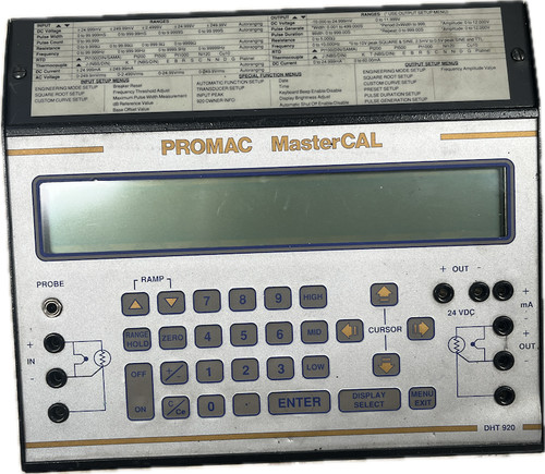 Calibrateur promac mastercal - promac,