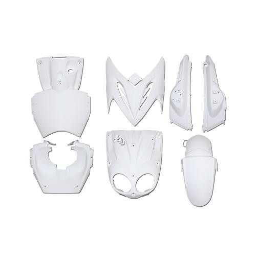 Kit carénage blanc mbk - , stunt