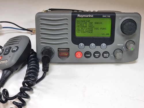 Raymarine ray218e vhf marine - raymarine,