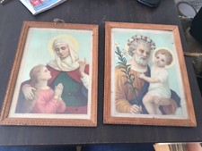 Lot 2 Cadres Esoterisme Sainte