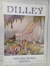 DILLEY Affiche Vintage