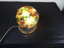 # Lampe de veilleuse Grappe En Verre Murano Avec Pied Bronze nénufar