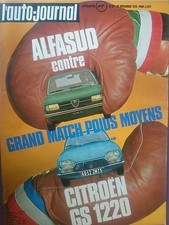 L'AUTO JOURNAL 1973 22 MERCEDES 240 D W115 ALFASUD 1.2 GS 1220 TOUR DE CORSE