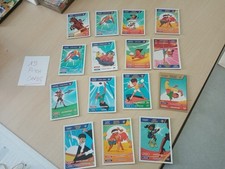 joli lot 15 cards Carte Pitch - Le tour du monde des sports parfait etat 