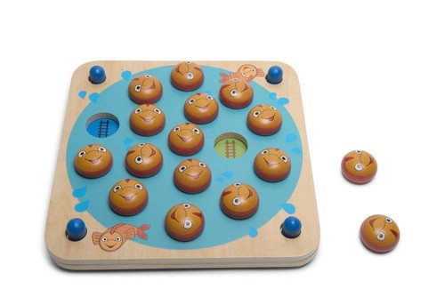 Mémo poisson jeu mémoire - ,