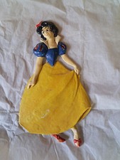 TRES RARE FIGURINE PLASTIQUE BLANCHE NEIGE WALT DISNEY PRODUCTIONS 1962