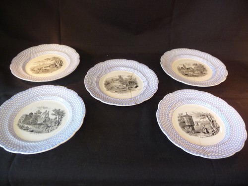 Assiettes xix xx - 5,