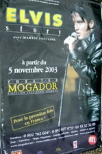 Elvis Presley - Elvis Story - Affiche abri bus - 120/160 environ - Rare