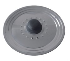 Couvercle inox trou vapeur