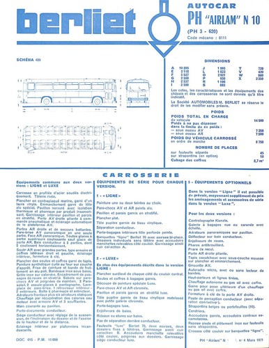 Berliet autocar airlam n - berliet,