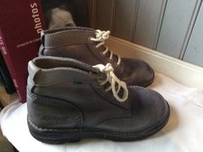 bottines KICKER'S cuir bleu .t 39 (AZ/GO/V)