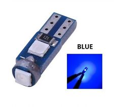Ampoule T5 LED W1.2 Extra Bleu Canbus Veilleuses SMD Miroirs lampe tableau bord